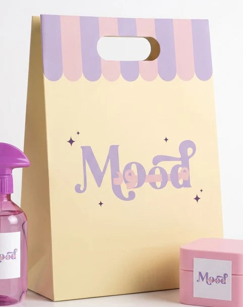 مجموعة مود مرش منزلي ومعمول بخور لافندر مع كيس مود - Mood lavender set